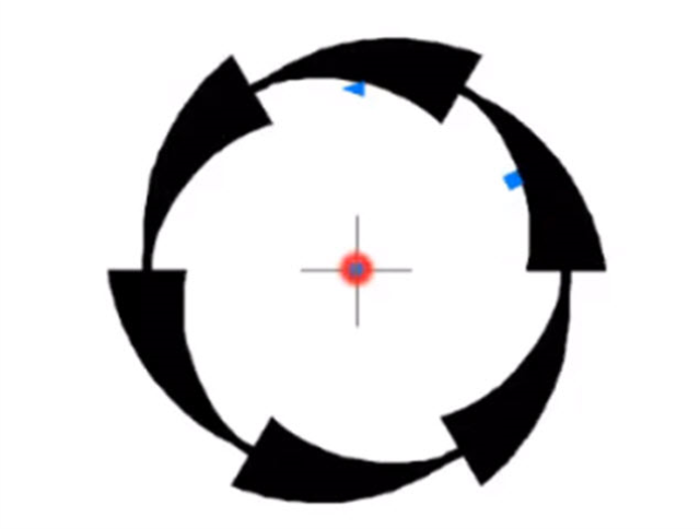 آموزش کاربرد دستور polyline و Polar Array